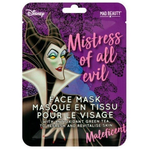 Máscara facial de papel da Disney - Malévola - Mad Beauty - 1