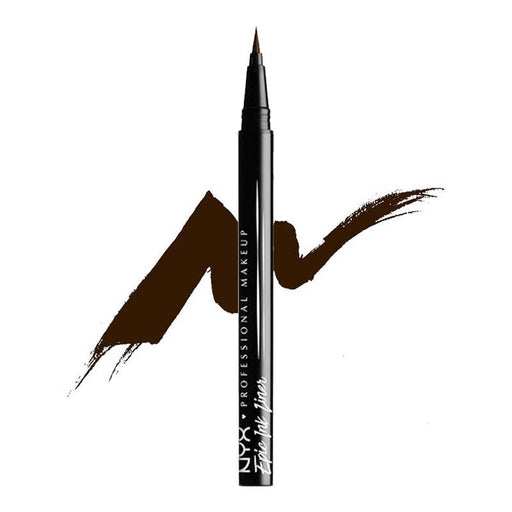 Delineador de Ojos - Epic Ink Liner à prova d&#39;água - Marrom - Maquiagem Profissional - Nyx - 1