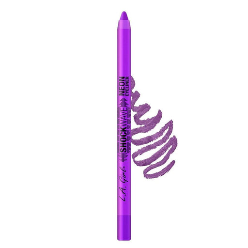 Lápis Delineador - Shockwave Neon - la Girl - L.A. Girl: Vivid Purple - 2
