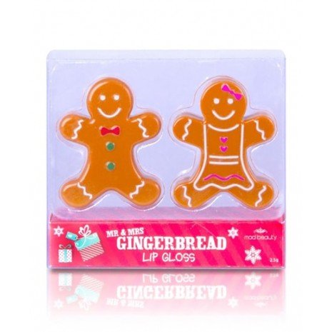 Pacote de brilho labial - Mr &amp; Mrs Gingerbread - Mad Beauty - 1