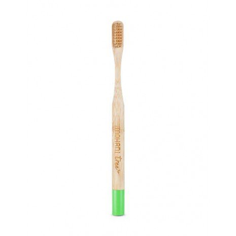 Escova de Dentes de Bambu - Verde - Mohani - 1