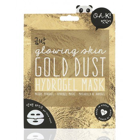 Máscara Gold Dust Hidrogel 25 gr - Pele Brilhante - Oh K! - 1