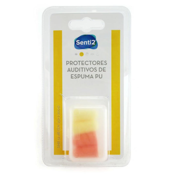 Protetores auriculares de espuma pu - Senti-2 - 1