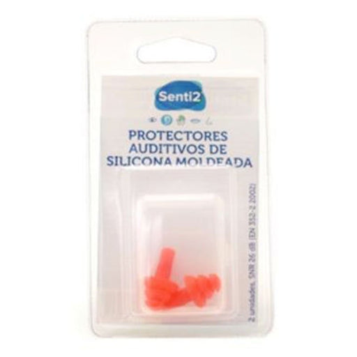 Protetores auriculares de silicone moldado - Senti-2 - 1