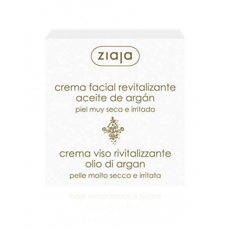 Creme Facial Protetor e Revitalizante para Pele Seca e Irritada - Argan 50 ml - Ziaja - 1