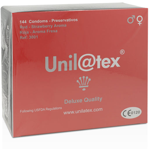 Preservativos Morango Vermelho 144 Unidades - Unilatex - 2