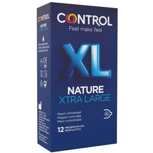 Preservativos Adapta Nature Xl 12 Unidades - Control - 1