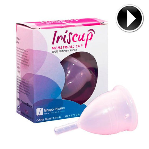 Menstrual Cup Large Pink - Iriscup - 1