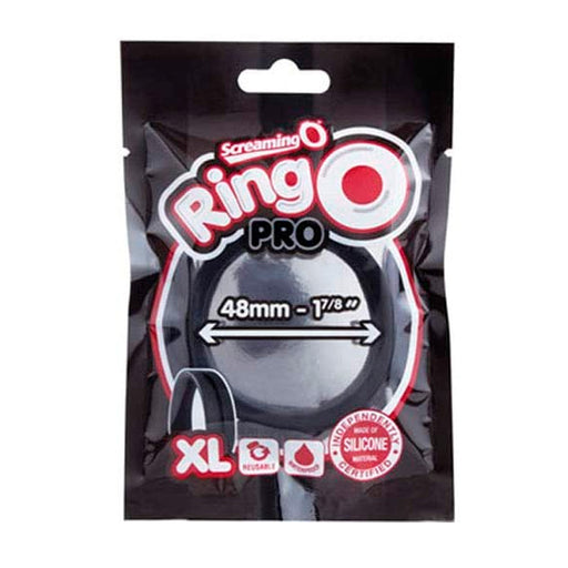 Ringo Pro XL Enhancer Anel Preto 48mm - Screaming O - 1