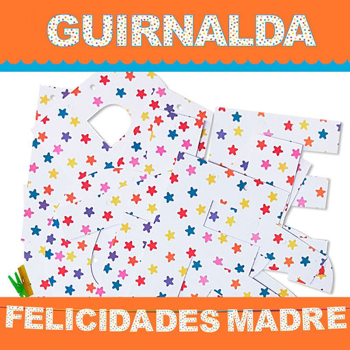 Guirlanda Mãe de Parabéns (cartão 220gr) - Inedit - 1