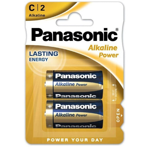 Bateria Alcalina C 2 Unidades - Panasonic - 1