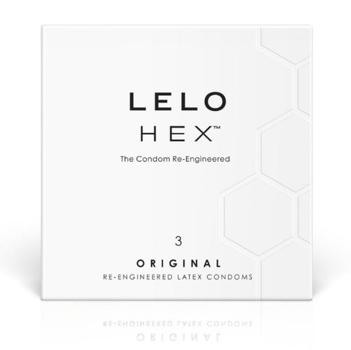 Caixa Hexagonal de Preservativos 3 Unidades - Lelo - 1