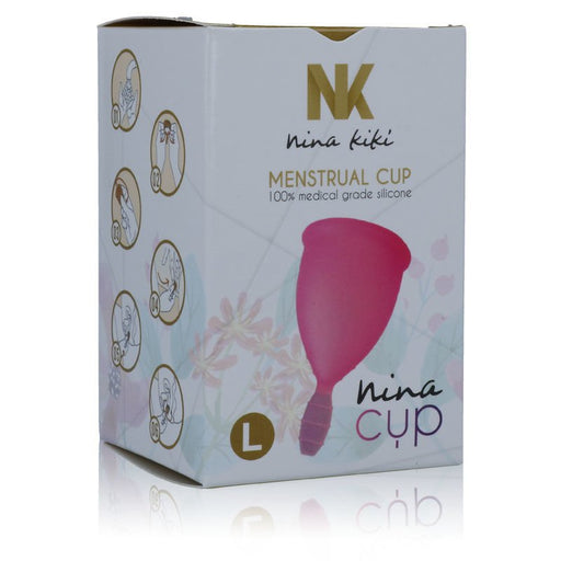 Nina Cup Copo Menstrual Tamanho L Rosa - Nina Kiki - Nina Kikí - 1