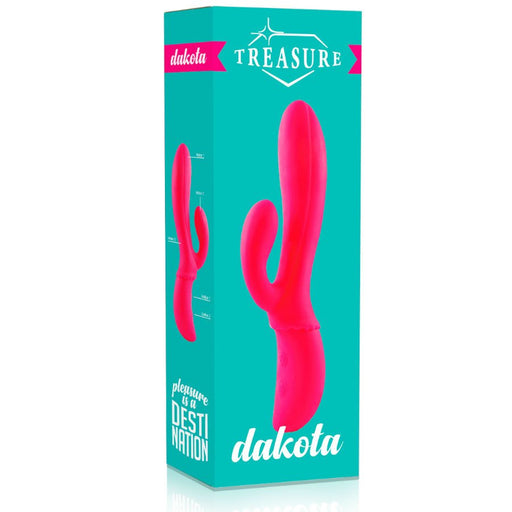 Estimulador rosa de silicone Dakota - Treasure - 1