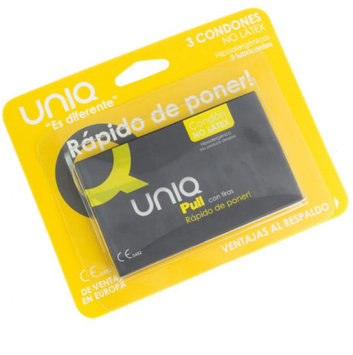 Puxe Preservativos Especiais - Mega Sensível - 3 Unidades - Ue - Uniq - 1