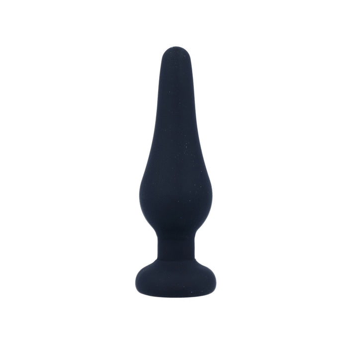 Plug Anal Pipo S Silicone Negro 9,8 cm - Brinquedos Anais - Intense - 4