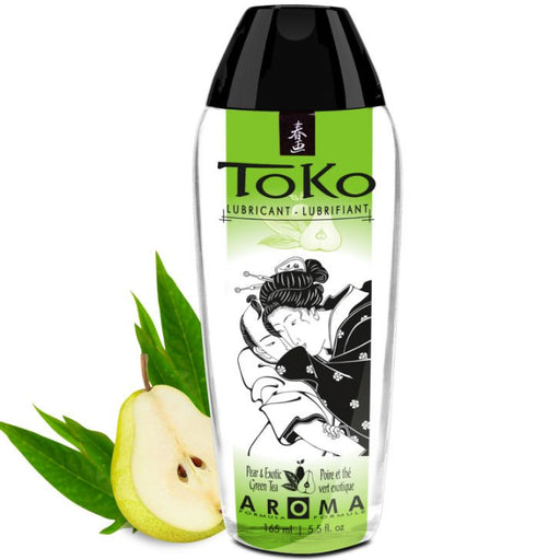 Lubrificante comestível Toko Aroma de pêra e chá verde exótico - Lubrificantes - Shunga - 1