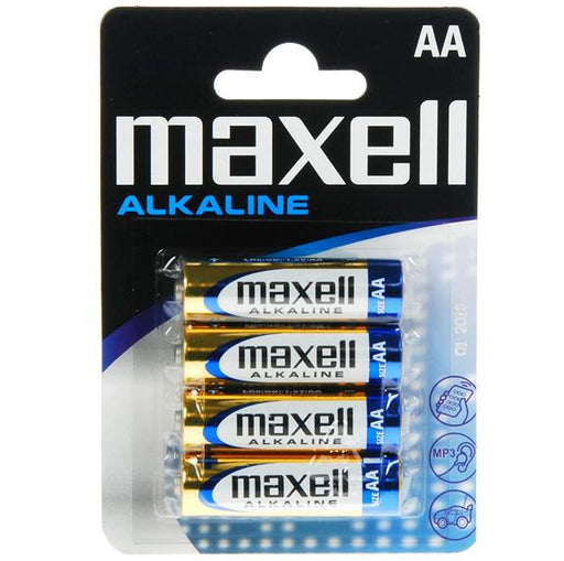 Pilhas alcalinas tipo Aa Lr6 a granel 4 unidades - Maxell - 2