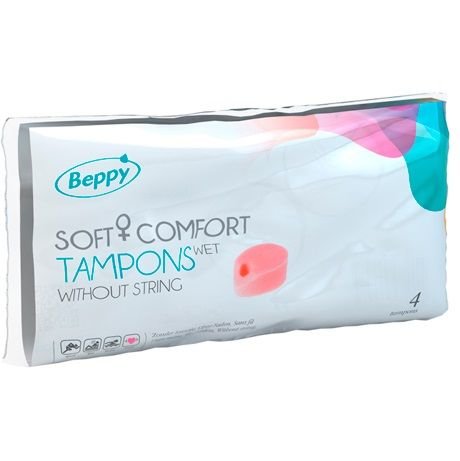Soft Comfort Tampons Molham 4 Unidades - Beppy - 1