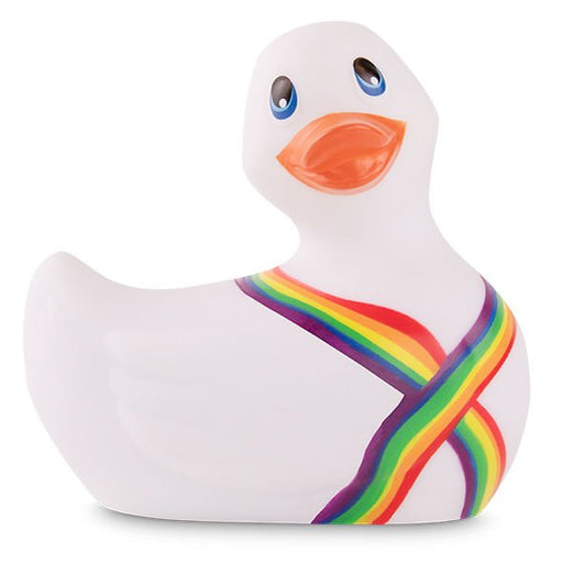 Eu esfrego meu Duckie 2.0 | Pato Vibrador Pride (branco) - Big Teaze Toys - 1