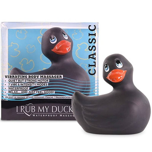 I Rub My Duckie Classic Vibrating Duck Black - Big Teaze Toys - 2