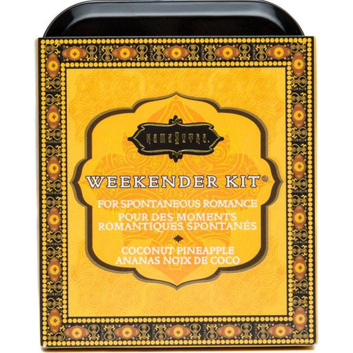 Kamasutra Weekender Tin Kit Coco E Pinneaple - Kamasutra Cosmetics - 1