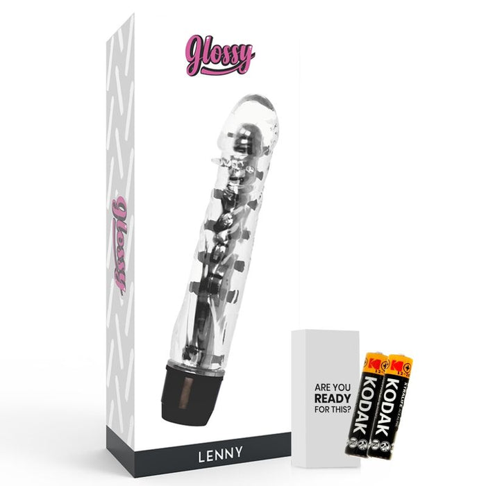 Vibrador Lenny Black - Glossy - 1