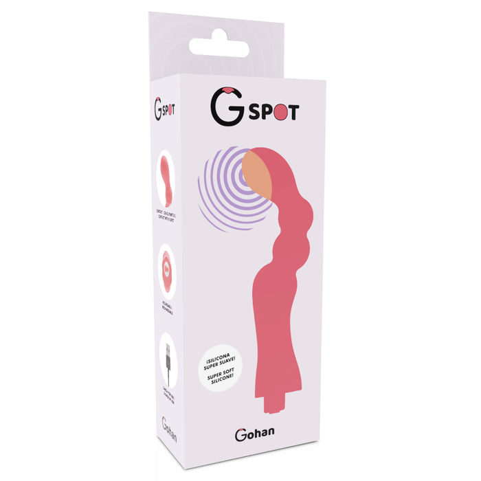 Gohan G Spot vibrador vermelho claro - G-spot - 3