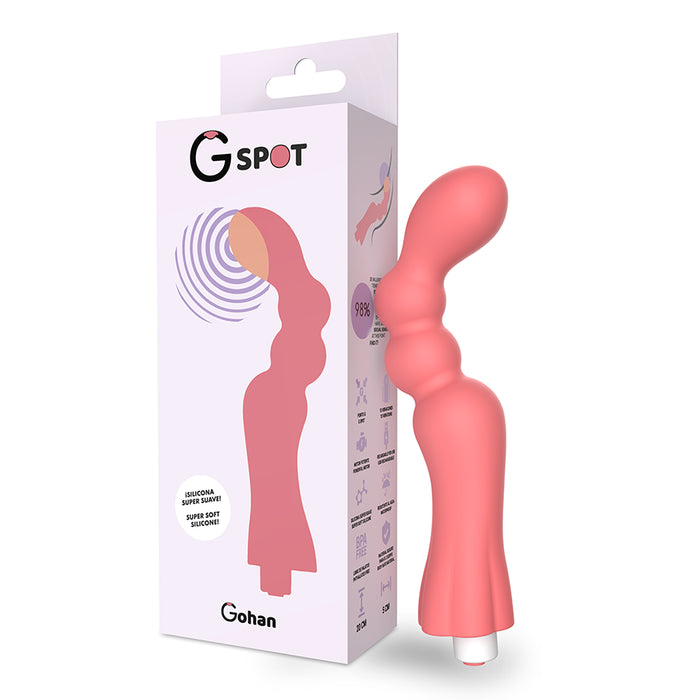 Gohan G Spot vibrador vermelho claro - G-spot - 4