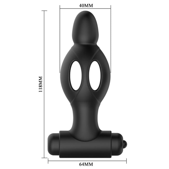 Plugue anal com vibração Mr. Play 11,8 cm - Pretty Bottom - 6