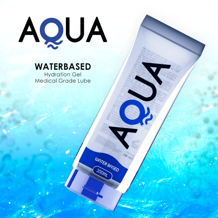 Lubrificante à base de água de qualidade 200ml - Aqua - 4