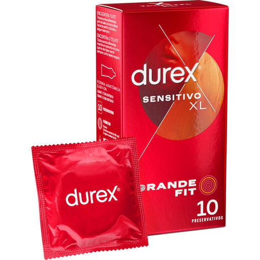 Preservativos Durex Sensitivo XL 10 Unidades - Durex - 2