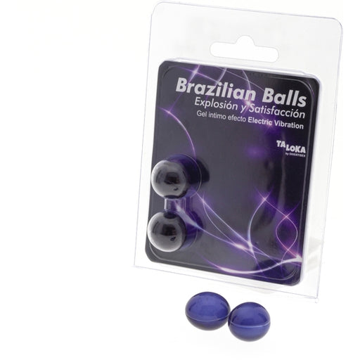 Gel Excitante Brazilian Balls Efeito Vibração Elétrica 2 Bolas - Taloka - 1