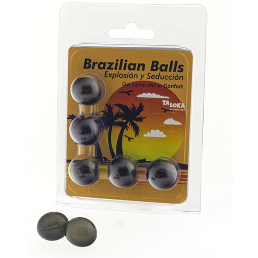 Gel Excitante Efeito Conforto 5 Bolas Brazilian Balls - Taloka - 1