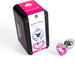 Secret Play - Plug anal de metal com coração rosa choque tamanho S 7 cm - Secret Play - 1