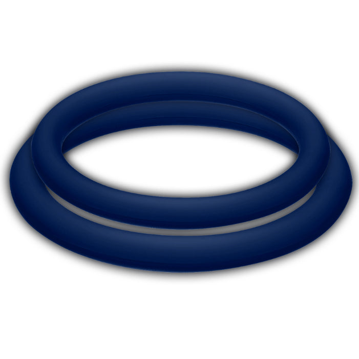 Anéis intensificadores de ereção dupla tamanho M azul - Potenzduo - 5