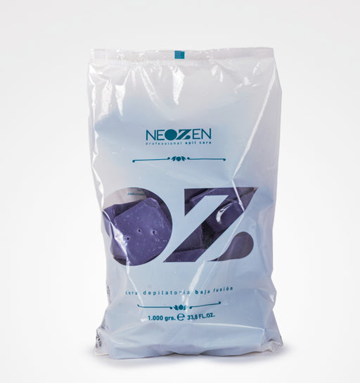 Cera Depilatória Pastilhas Baixa Fusão Malva 1kg - Neozen - 1
