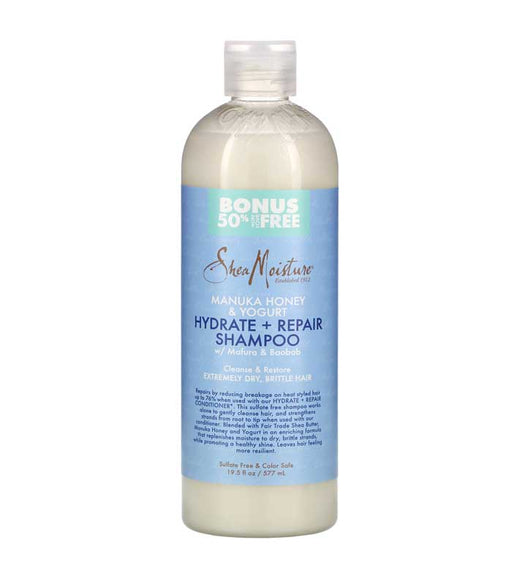 Manuka Honey &amp; Yogurt Shampoo Hidratante + Reparador 577 ml - Shea Moisture - 1