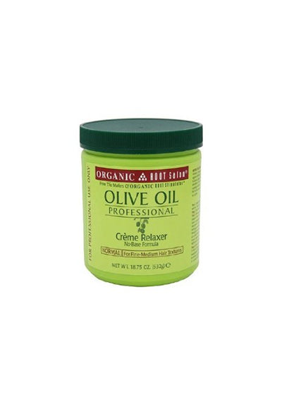 Creme Relaxante de Óleo de Oliva - Força Normal 531g - Organic Root Stimulator - 1