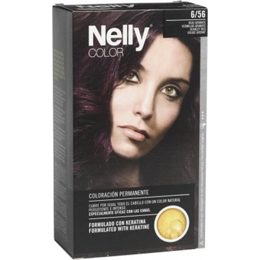 Conjunto Colorante 6/56 Vermelho Borgonha - Nelly - 1