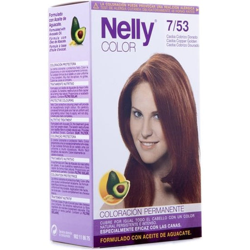 Conjunto de tintura Nelly 7/53 cobre dourado - Nelly - 1