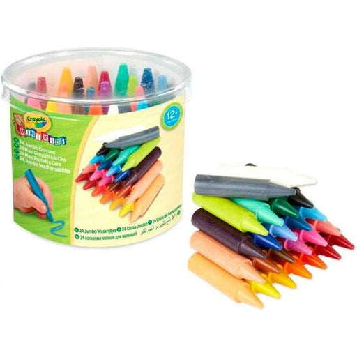 24 ceras jumbo enceráveis Mk Crayola - Crayola - 1