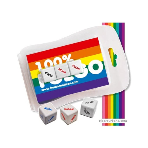 Blister 100% Fogo (3 Mini Dados) LGBTI - Inedit - 1