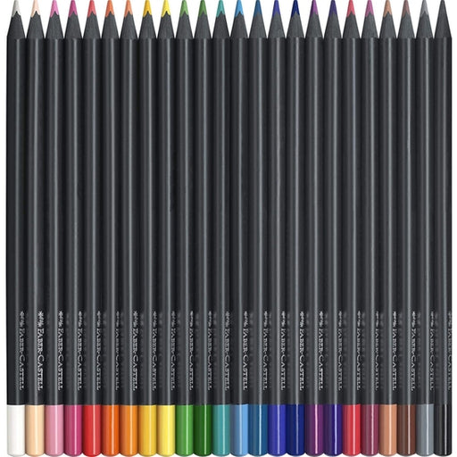 Caixa com 24 Lápis Colors Faber-Castell Black Edition - Faber Castell - 2