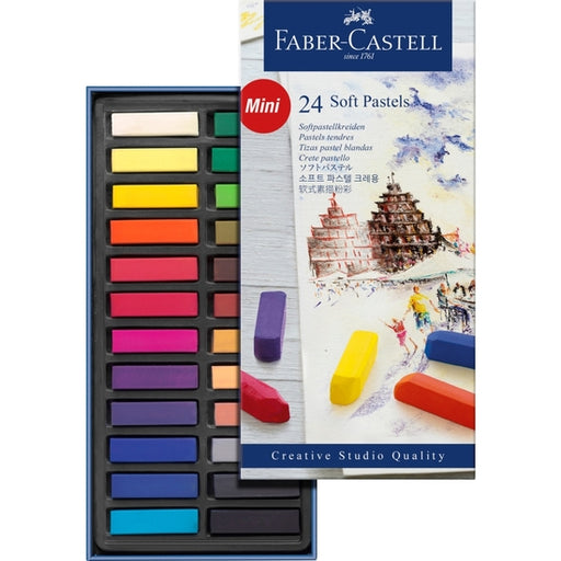 Conjunto de 24 bastões de giz pastel Faber-Castell - Faber Castell - 2