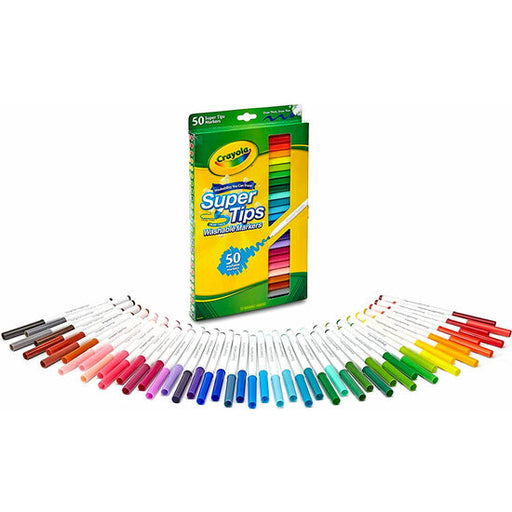 Pacote com 50 Canetas Super Tips - Crayola - 2