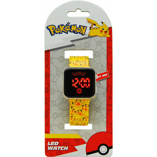 Reloj Pikachu Pokémon Led - Kids Licensing - 1