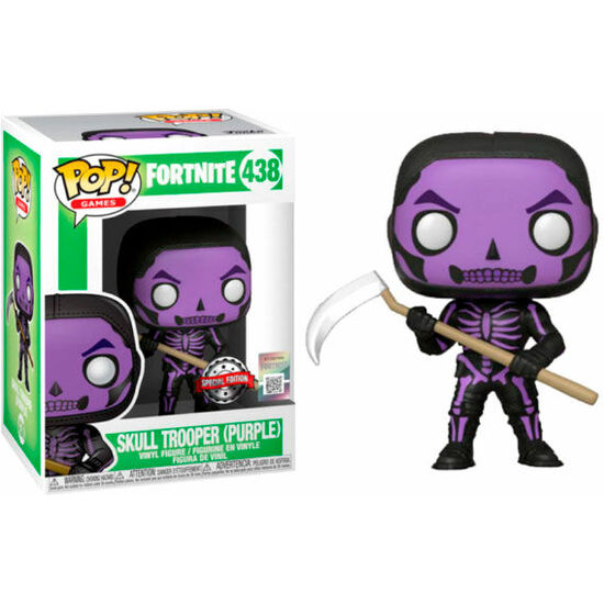 Figura Pop Fortnite Caveira Purple Exclusive - Funko - 3