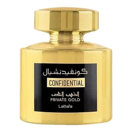 Confidencial Private Gold Eau de Parfum Unissex 100 ml - Lattafa - 2
