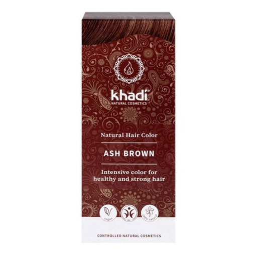 Herbal Ash Cor Marrom. 100 gramas - Khadi - 1